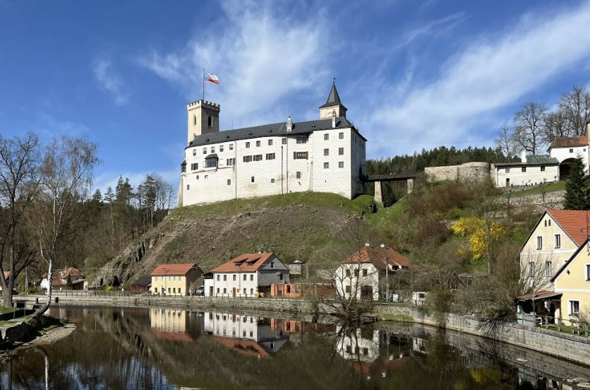 Rožmberk Castle, Rožmberk nad Vltavou, Czech Republic (Czechia)